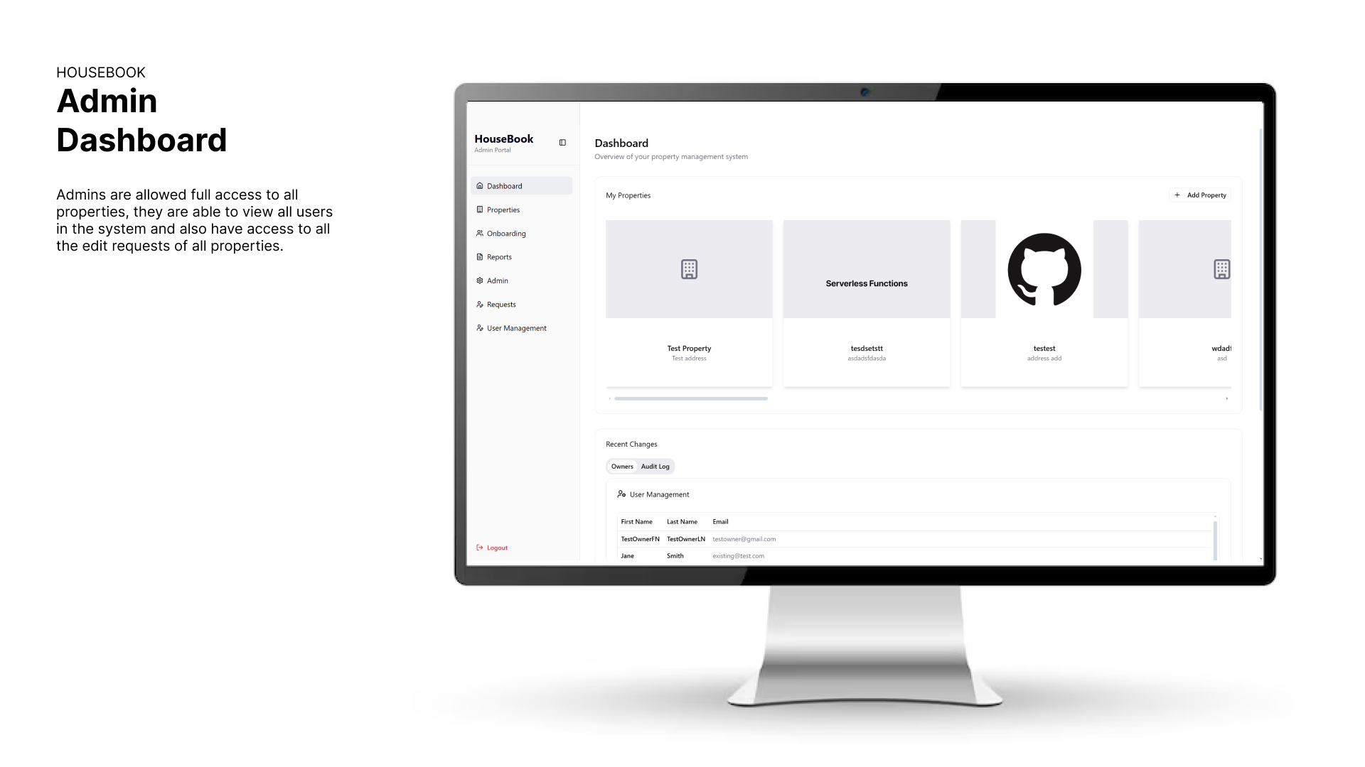 Admin Dashboard